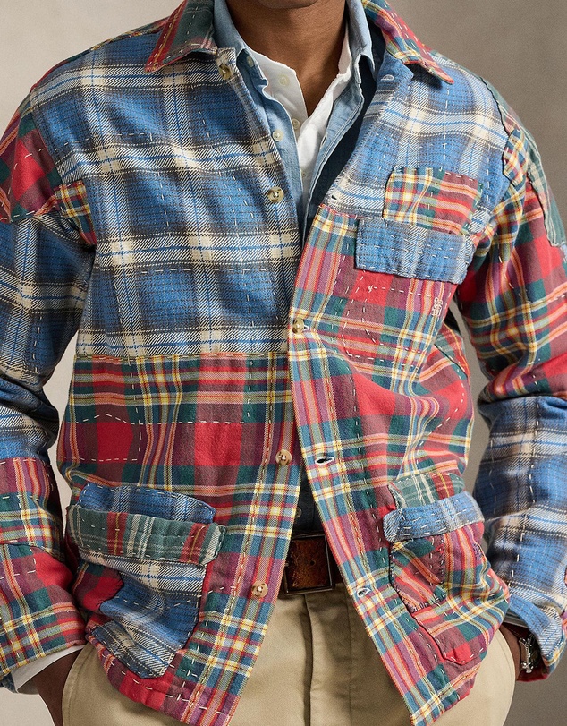 Polo Ralph Lauren - Patchwork Plaid Flannel Overshirt