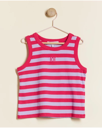 Decjuba Kids - Harper Logo Tank - Teens