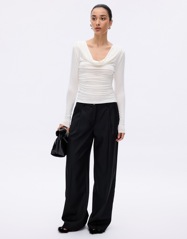 Minima Esenciales - Talia Tailored Wool Pants