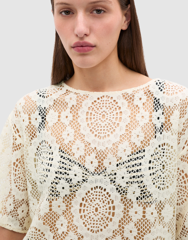 Seed Heritage - Crochet Lace Top