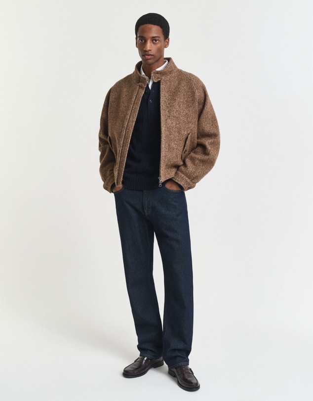 Gant - Lambswool Cable Polo
