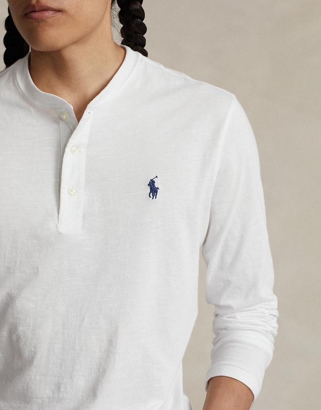 Polo Ralph Lauren - Long Sleeve Slub Jersey Henley T-Shirt