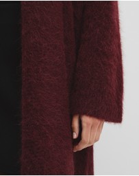 Country Road - Fluffy Longline Cardigan