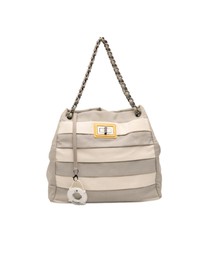 Pre-Loved by Azura Reborn - Pre-Loved Bicolor Nylon Grosgrain Reissue 2.55 Shopping Tote