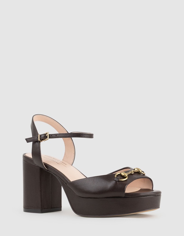 Edward Meller - RULIA80 Platform Sandal with Trim