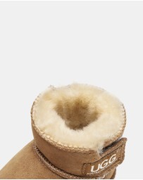 EVERAU - Australian Shepherd Ugg Baby Erin Sheepskin Upper UGG Boots