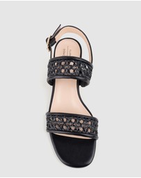 Edward Meller - SIMONE50 Two Strap Weave Sandal