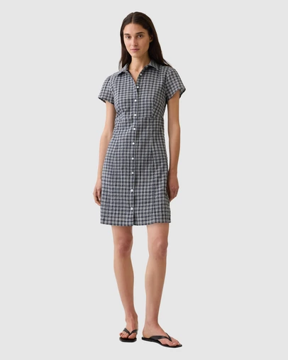 GAP - SS Mini Empire Shirtdress