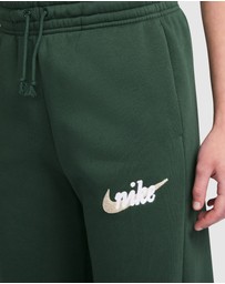 Nike - Sportswear Phoenix Fleece High Rise Wide Leg Logo Pants
