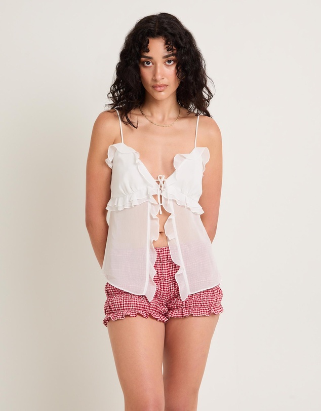 Subtitled - Sutton Boho Sheer Cami Top