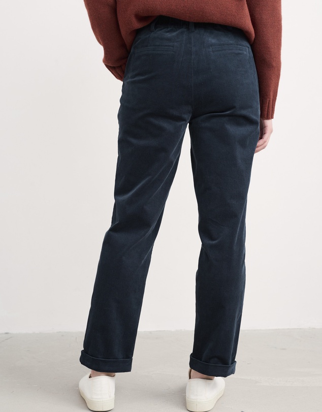 Seasalt - Seasalt Cornwall Navy Crackington Trousers