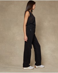 DRICOPER DENIM - Seville Straight Leg Black Jeans