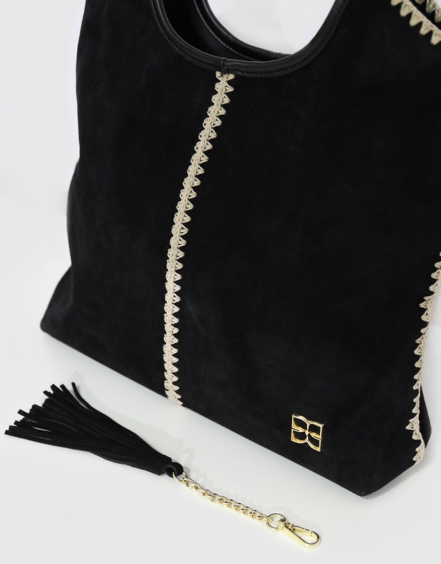 Belle & Bloom - Back To Friends Suede Shopper