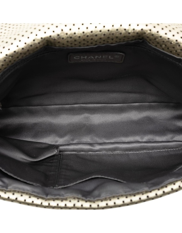 Pre-Loved by Azura Reborn - Pre-Loved Medium Reissue Perforated Calfskin Drill Flap