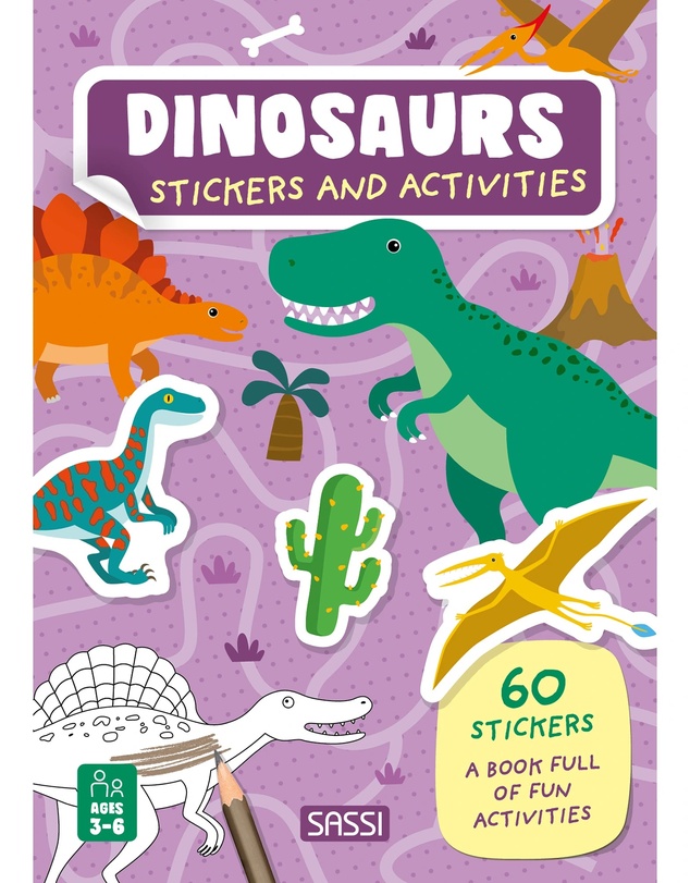 Sassi - Mega Arts and Crafts Dinosaurs