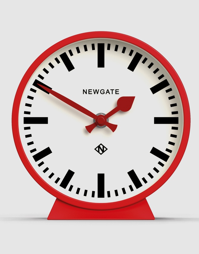 Newgate - Newgate Railway Mantel Clock Fire Engine Red