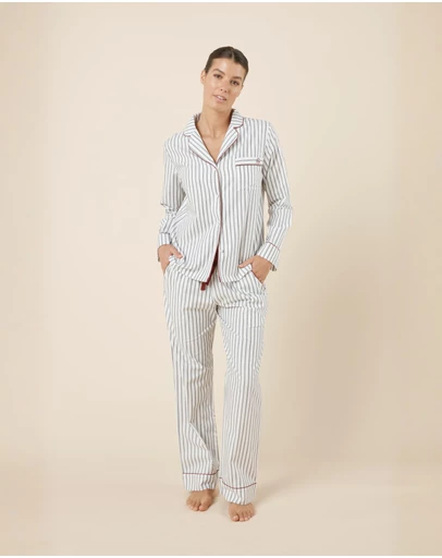 Gingerlilly - Octavia Cotton Stripe PJ set