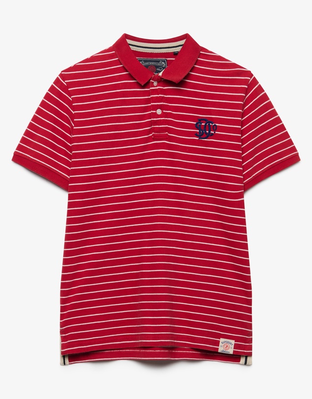 Superdry - Vintage Stripe Jersey Polo
