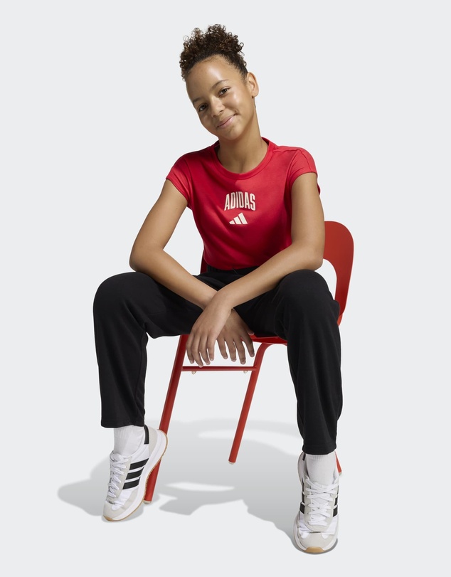 adidas Sportswear - SEASONALS COLLEGIATE TYPOGRAPHY T-SHIRT Kids