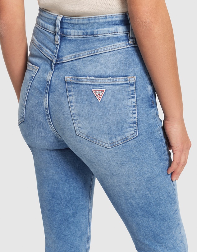 GUESS - Pop 70's High-Rise Flared Jeans