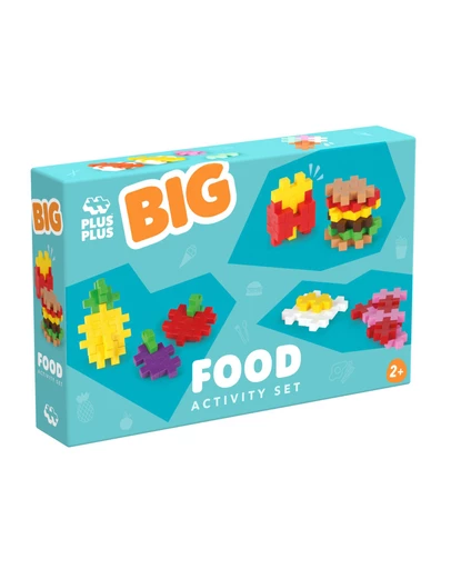 Plus Plus - Plus-Plus BIG Activity – Food - 50 pcs