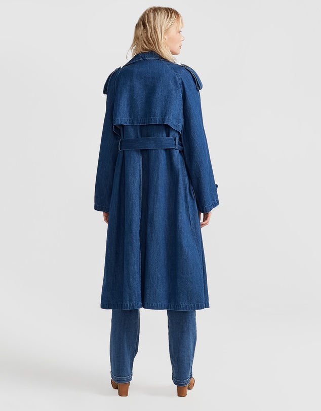 Belle & Bloom - Wild Skies Denim Trench