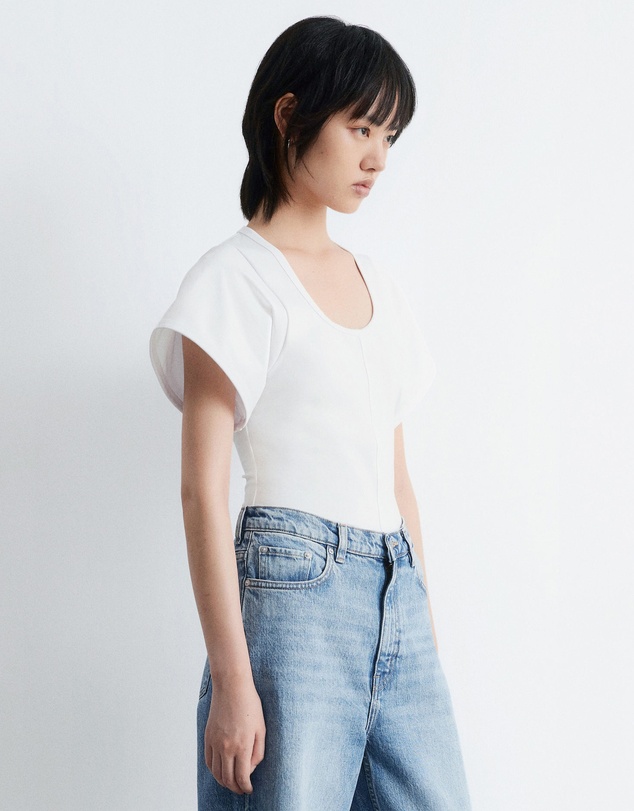 & Other Stories - Scoop-Neck T-Shirt