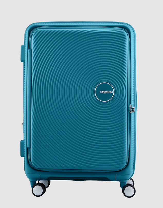 American Tourister - Curio Book Opening Check-In Large 75cm Suitcase Expandable