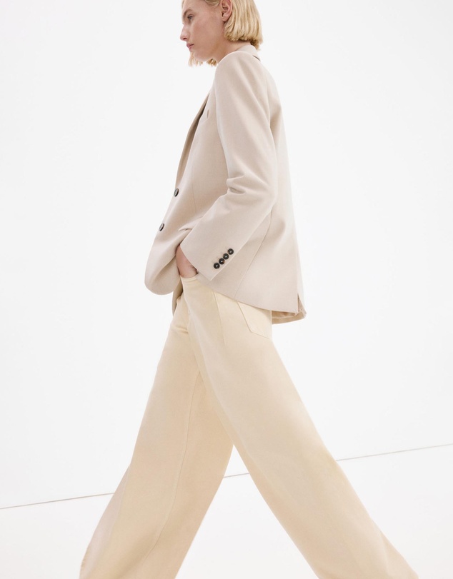 M.N.G - Wide Leg Mid-Rise Jeans