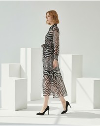 Mossée - Mia Leopard Sheer Dress