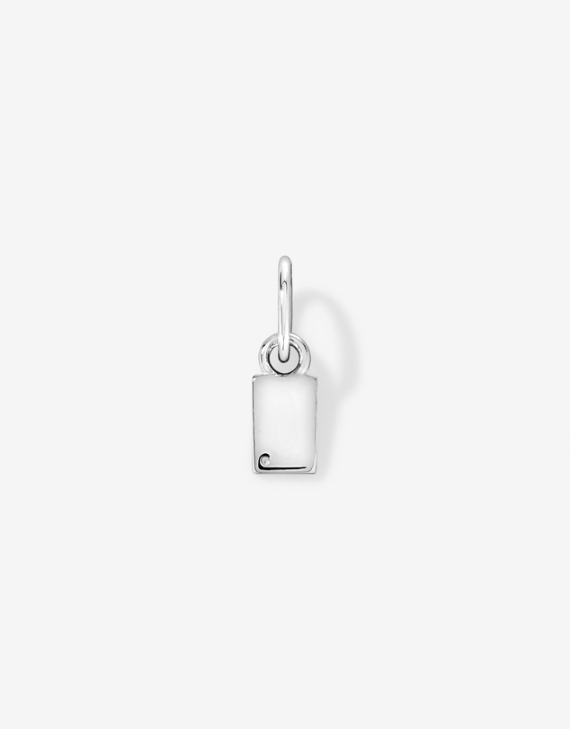 Michael Hill - Ace of Spades Micro Pendant with Cubic Zirconia in Sterling Silver