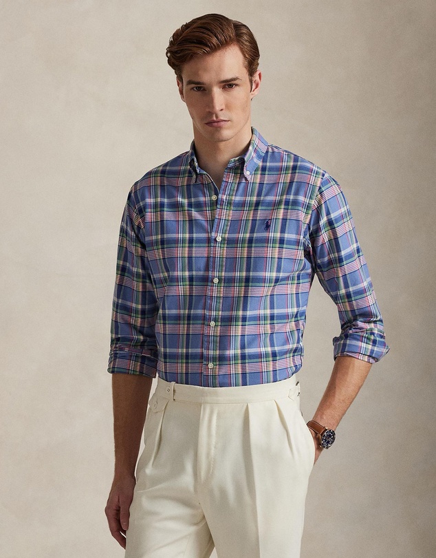 Polo Ralph Lauren - Custom Fit Tattersall Oxford Shirt