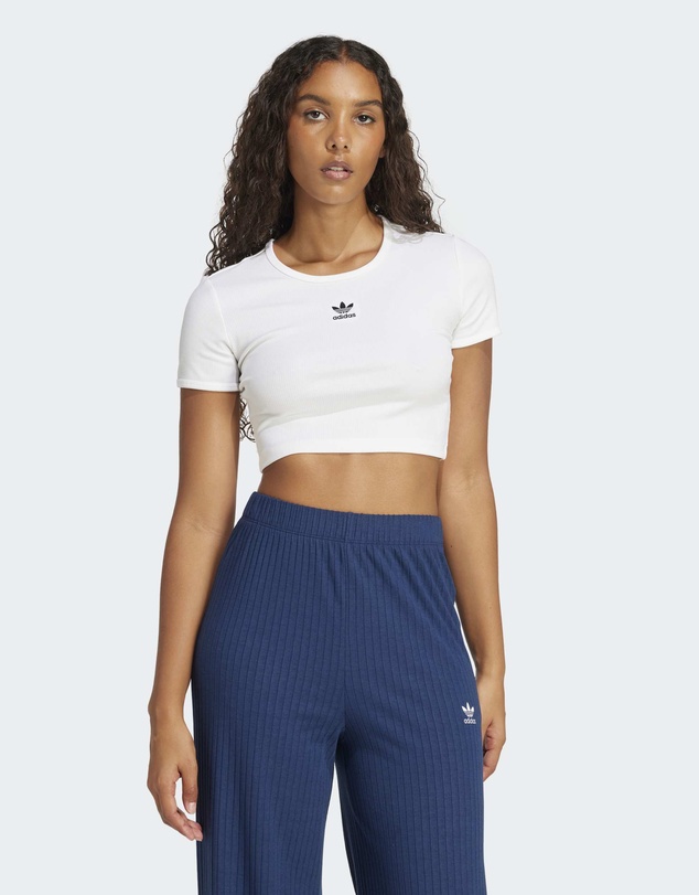 adidas Originals - Essentials Ribbed Tee Womens