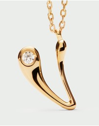 PDPAOLA - Initial 2026 V Pendant Necklace
