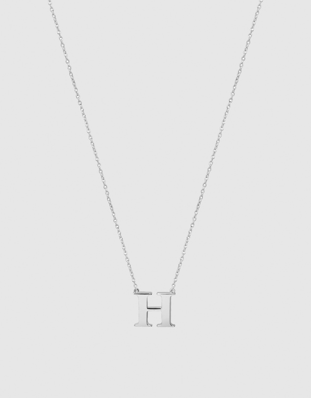 Secret Sisterhood - Initial H Letter Necklace
