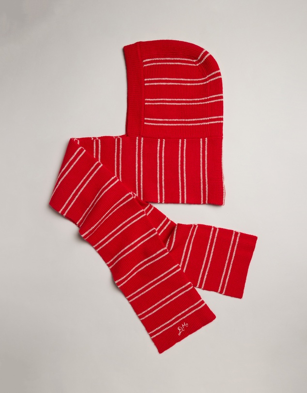 Damson Madder - Hooded Scarf