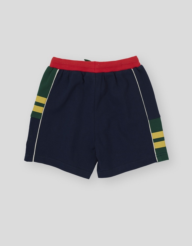 Goldie + Ace - Athletics Panel Sweat Shorts - Babies-Kids