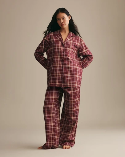 Resting - Soft Woven Cotton Lenny Long Sleeve Shirt