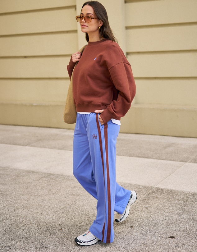 Ceres Life - Gigi Wide Leg Terry Trackpant