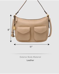 Fossil - Jolie White Crossbody Bag