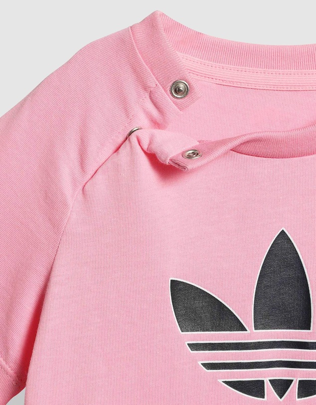 adidas Originals - Trefoil Jumpsuit And Beanie Gift Set - Babies