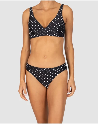 Baku Swimwear - Parisian Summer Twist Band Regular Bikini Bottom
