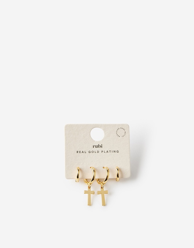Rubi - 2Pk Mid Earring