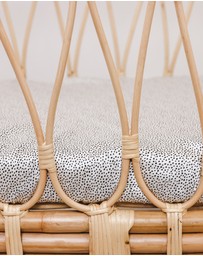 SILK MAGNOLIA - Pure Silk Fitted Bassinet and Cot Sheets