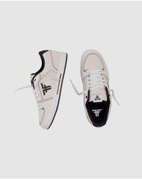 Fallen Footwear - Fallen Footwear Men Patriot Xp Cupsole Skateboarding Shoes White/White