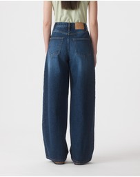 Outland Denim - Claudia High Wide Relaxed Jean 32