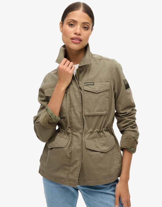 Superdry - Embroidered M65 Military Jacket