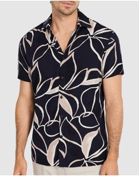 Tarocash - Terzo Viscose Abstract Shirt