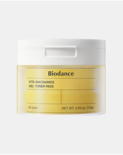 BIODANCE - Vita Niacinamide Gel Toner Pads