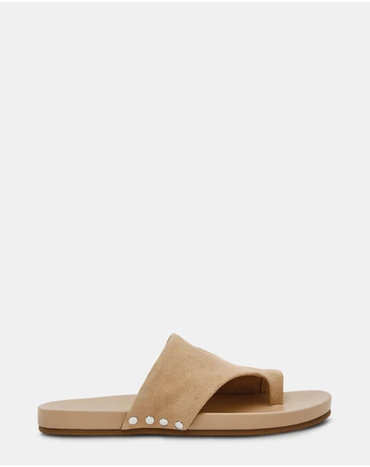 Steve Madden - Kessey Sand Suede Sandals